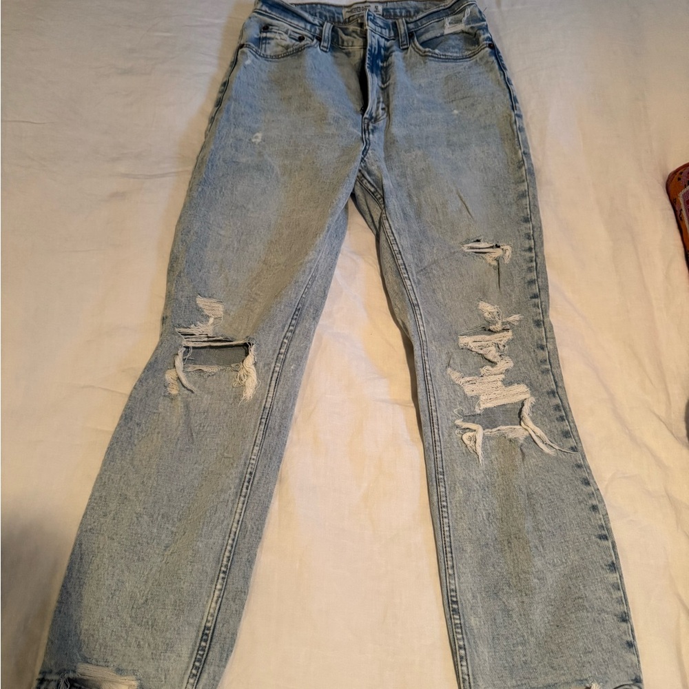 Abercrombie & Fitch Light Blue Jeans